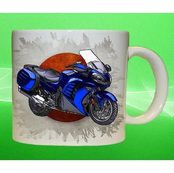 hrnek Kawasaki Concours 14 75ml (hrneček s motorkou)