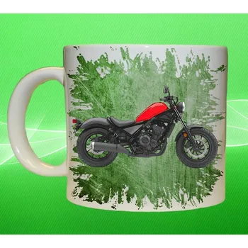 hrnek HONDA REBEL 500 I (hrneček s motorkou)