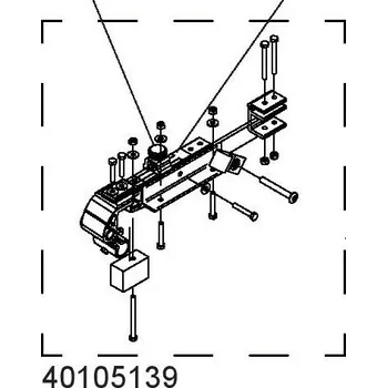 vozík za kolo Odpružení pravé 40105139