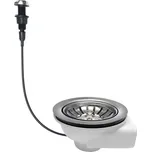 Bruckner Dřezová výpust 6/4", s ovládáním, nerez 155.122.0