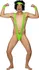 Karnevalový kostým DIVJA Husté plavky Mankini Borat uni