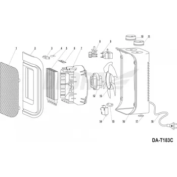 vypínač Spínač proti přepólování DEDRA XDA-T183C.14