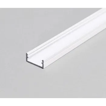 Nábytkové kování Profil WIRELI BEGTON12 J/S bílý komaxit, 2m (metráž)