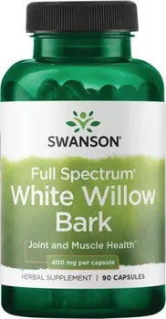 Kloubní výživa Swanson Full Spectrum White Willow Bark 400 mg 90 cps.