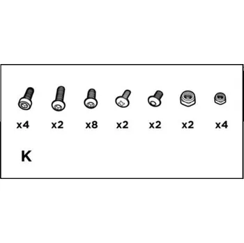 Příslušenství ke střešnímu nosiči Thule Hardware kit (Tour) PnP 52404