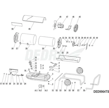 Kuchyňské prkénko Deska elektroniky s displejem DEDRA XDED9964TS.20
