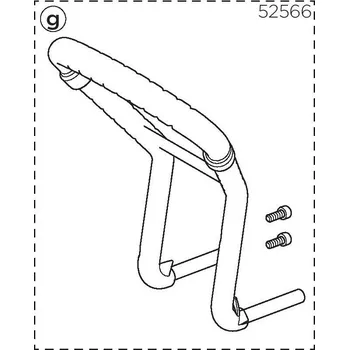cyklosedačka Mini řídítka 52566