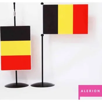 Vlajka Stolní vlaječka Belgie Alerion