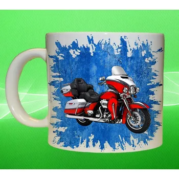 hrnek s motorkou Harley Davidson 3