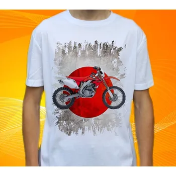 Pánské tričko tričko HONDA CRF 450X 140 (tričko s motorkou )