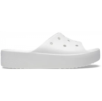Dámské pantofle Crocs Classic Platform Slide 208180-100 bílé