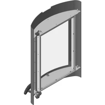 Krbová kamna Romotop Dveře topeniště Barva: Šedá