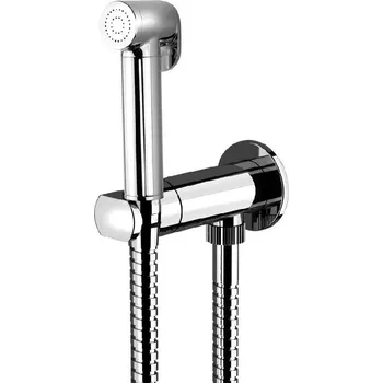 Sapho Baterie - Baterie pod omítku s bidetovou sprškou, kulatá, progresivní kartuše, chrom DB700