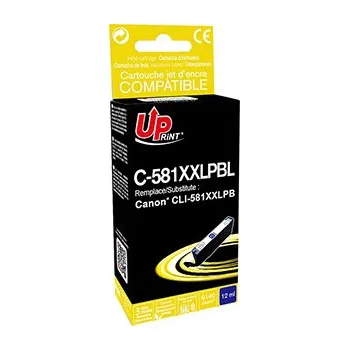 UPrint kompatibilní ink s CLI-581PB XXL, photo blue, 12ml, C-581XXLPBL, very high capacity, pro Canon PIXMA TR7550, TR8550, TS6150
