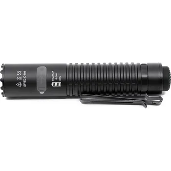Svítilna ArmyČastolovice.cz Svítilna SPERAS E21 dobíjecí, kompaktní, 2000 lumenů, 322 metrů, IP68 ČERNÁ + Dárek v hodnotě 50 Kč