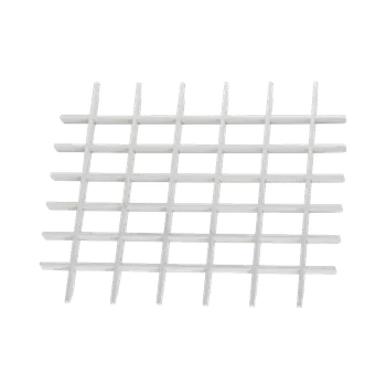 Větrací mřížka Univerzální mřížka BÍLÁ pro technické dřezy a výlevky z polypropylenu