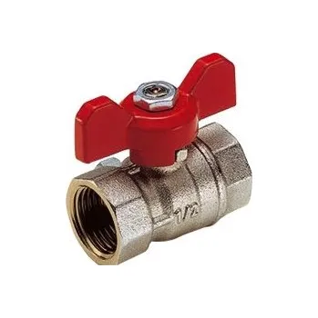 Ventil TIEMME 1/2" kulový kohout s motýlem MISTRAL vnitřní/vnitřní závit