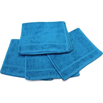 Dětský ručník pro mateřské školy 30x50 cm - Tyrkysový