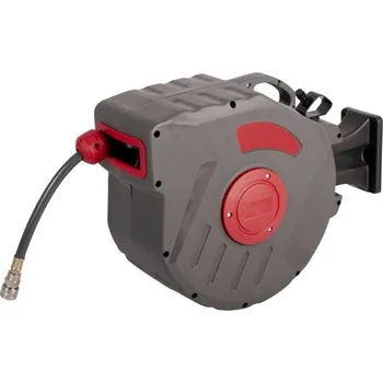 Zahradní hadice buben navíjecí automatický s hadicí 20 m + 2 m - 023-VGQ150A