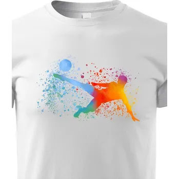 Chlapecké tričko Dětské tričko Fotbal, Barva Bílá, Velikost 134 cm/8 roků, Canvas Dětské tričko Bezvatriko.cz 1626