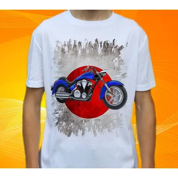 Pánské tričko tričko HONDA Stateline 134 (tričko s motorkou )