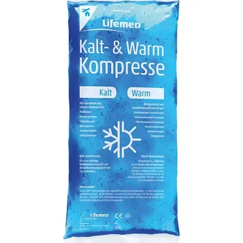 Náplast LIFEMED Chadivý a hřejivý obklad, 1 ks Velikost: L (12 x 29 cm)