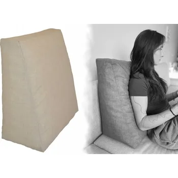 Křeslo Relaxační polštář Béžový melír