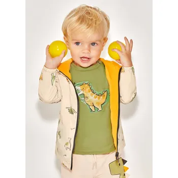 Chlapecké tričko Chlapecké triko s krátkým rukávem Dinosaurus Mayoral 1028 Velikost: 2 roky (92 cm)