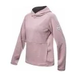 SENSOR MERINO UPPER TRAVELLER dámská mikina s kapucí dusty pink S; Růžová mikina + DÁREK DLE VÝBĚRU!