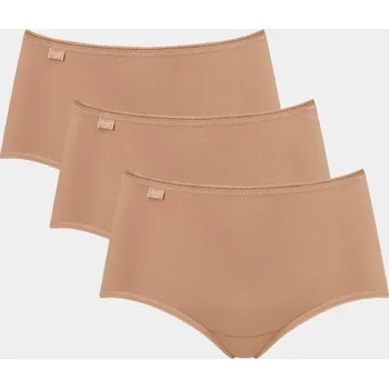 Dámské spodní prádlo Kalhotky sloggi 24/7 Cotton Midi C3P 6239 00 tělová 44