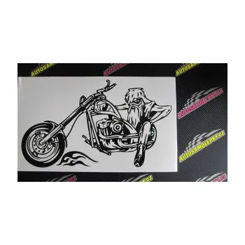 Samolepící dekorace SAMOLEPKA Harley 001 levá (17 - šedá) NA AUTO, NÁLEPKA, FÓLIE, POLEP, TUNING, VLASTNÍ TEXT, TISK, AUTOSAMOLEPKY.cz, POLEPY, OBRÁZEK, LOGO, SAMOLEPKY