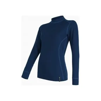 Dámské tričko SENSOR DOUBLE FACE dámské triko dl.rukáv deep blue XL; Modrá triko + DÁREK DLE VÝBĚRU!