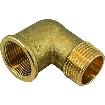 Fitinka TIEMME mosazné koleno ŠM 1/2" x 1/2" bez lemu