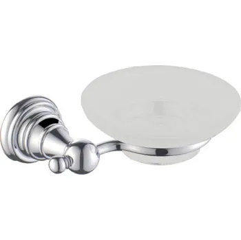 Sada koupelnových doplňků SAPHO DIAMOND mýdlenka, chrom 1317-02