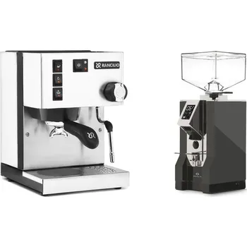 Kávovar Rancilio Silvia E, white + Eureka Mignon Specialita, CR…