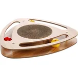 Flamingo Pet Products NV Hračka kočka dřevěné hřiště - trojúhelník 35x34,5x4,5cm