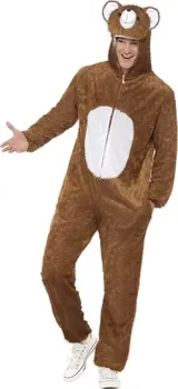Karnevalový kostým Smiffys Kostým pro dospělé kombinéza Medvěd hnědý