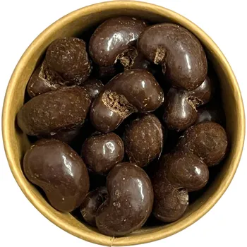 Nutworld.cz Kešu ořechy v hořké čokoládě Množství: 100g