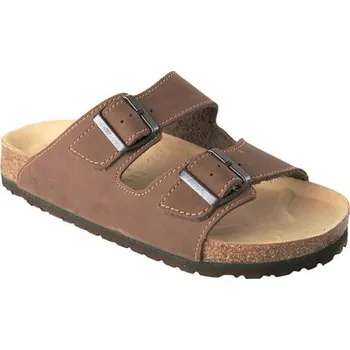 Dámské pantofle Nazouváky pantofle ATYS hnědé české 41