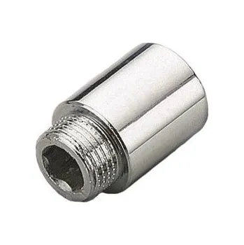 Fitinka TIEMME mosazné prodloužení 1/2" x 100 mm, chrom