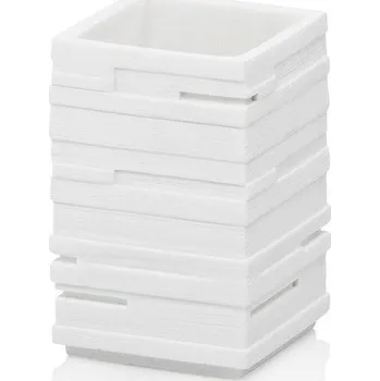 Stolování KELA Hrnek Posidon polyresin bílá KL-24005