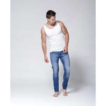 Pánské tílko Pleas Pánské bavlněné tílko RELAX bílá 3XL (085081-100-058)