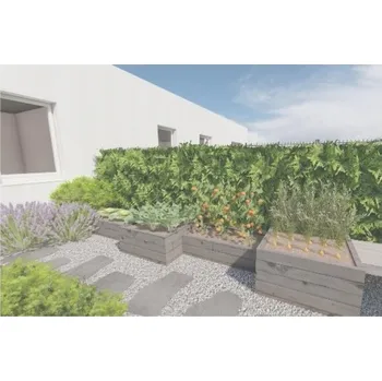 Vyvýšený záhon Vyvýšený záhon Zeleninová zahrada 425x95x60cm