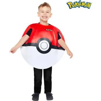 Karnevalový kostým Dětský kostým Pokémon Pokéball 3-7 let