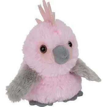 plyšák Plyšový papoušek korela 13 cm - plyšové hračky