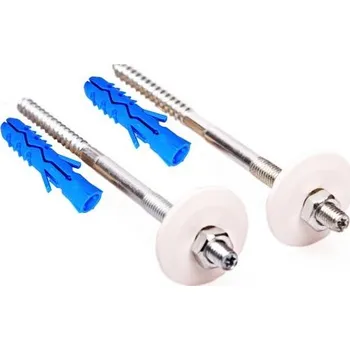 Sada šroubů k uchycení umyvadla, bílá M8 x 120 mm