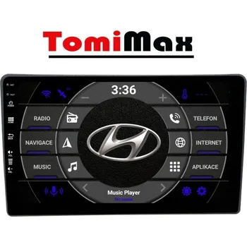 Autorádio TomiMax Hyundai i40 Android 14 autorádio s WIFI, GPS, USB, BT HW výbava: 4 Core 1GB+16GB LOW - Model auta: Hyundai i40, Velikost obrazovky: Dotyková obrazovka: 9"