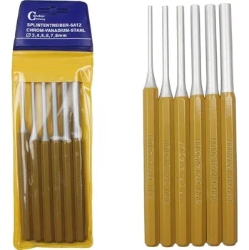 Sekáč Condor vyrážeče, průměr 3 - 4 - 5 - 6 - 7 - 8 mm, délka 150 mm, sada 6 dílů - 100-00802