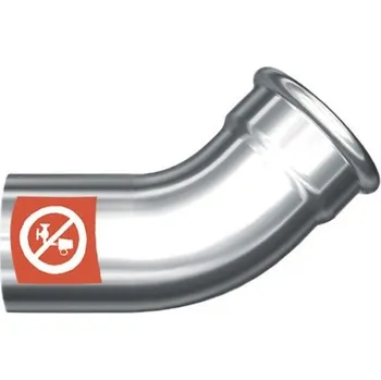 Instalatérský materiál FRABOPRESS C-STEEL oblouk 45° M x F 108