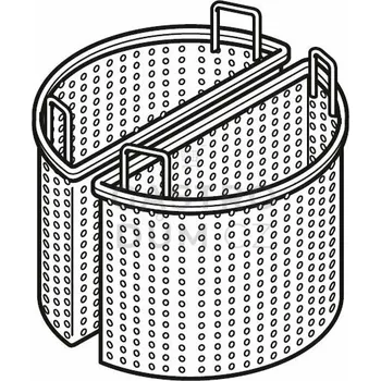 Bertos koš do kotle perforovaný 1/2 CP2